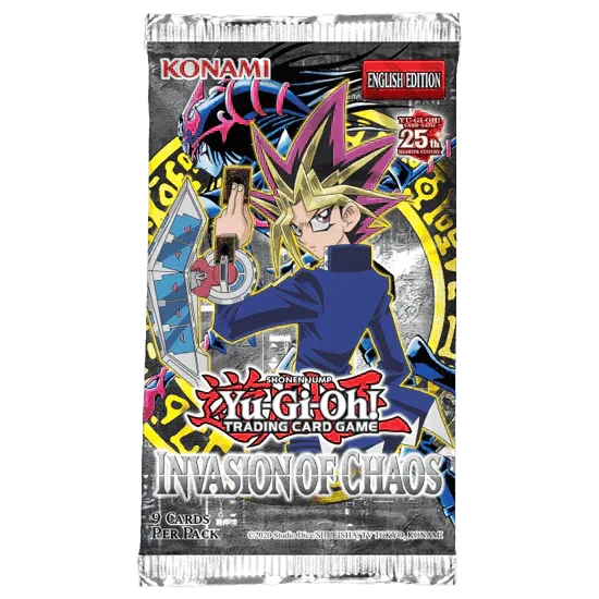 Yu-Gi-Oh! - 25th Anniversary - Invasion of Chaos Booster Pack