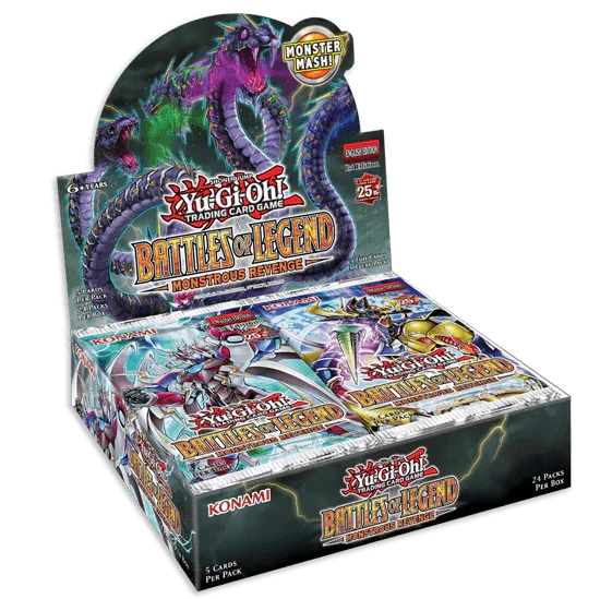 Yu-Gi-Oh! - Battles of Legend: Monstrous Revenge - Booster Box (24 Packs)
