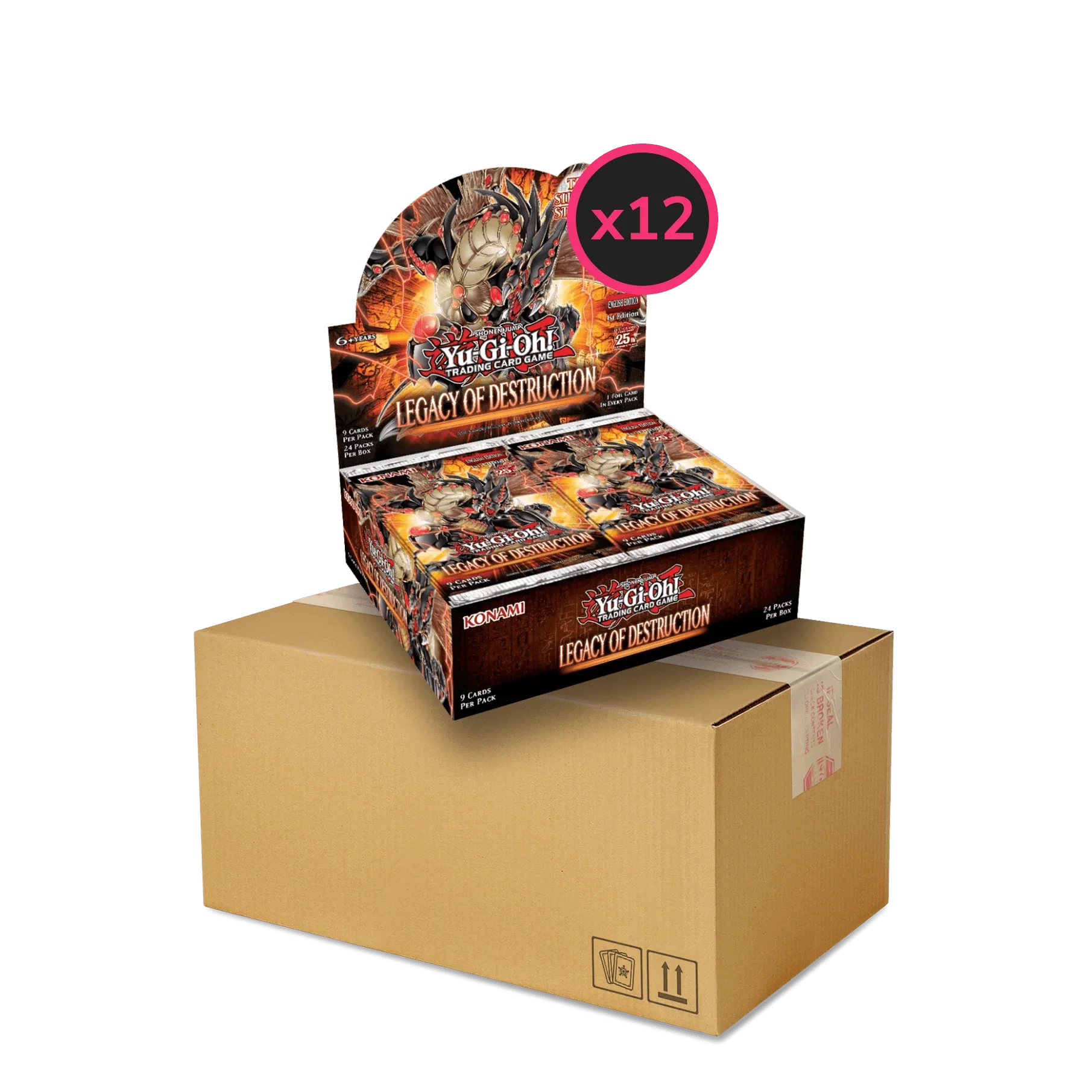 Yu-Gi-Oh! TCG - Legacy Of Destruction - Display Case (12x Booster Boxes)