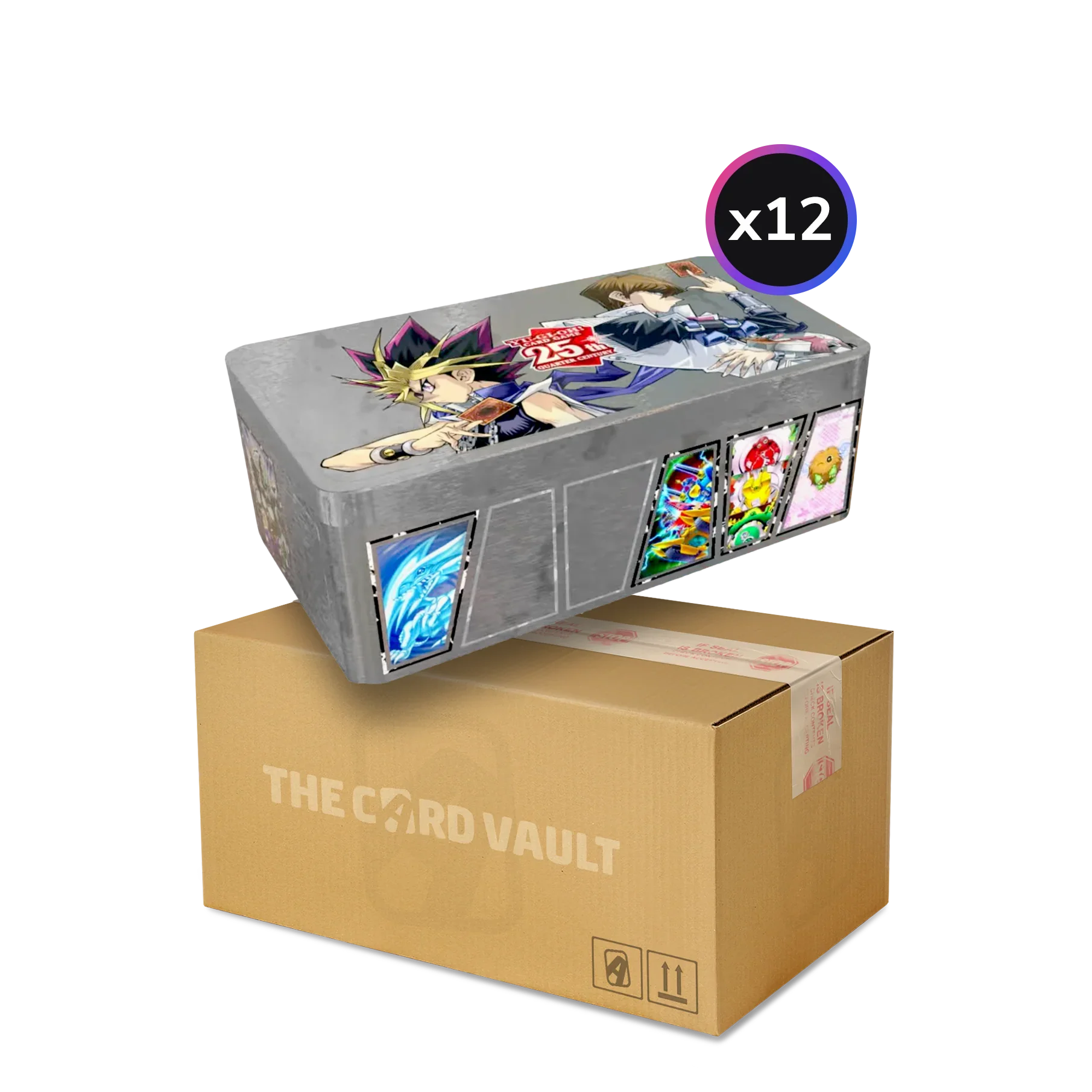 Yu-Gi-Oh! - 25th Anniversary - Dueling Mirrors Tin - Display Case (12x Tins)
