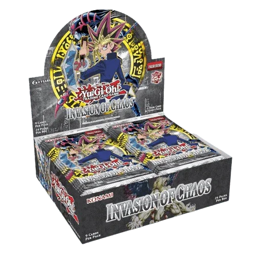 Yu-Gi-Oh! - 25th Anniversary - Invasion of Chaos - Display Case (12x Booster Boxes)