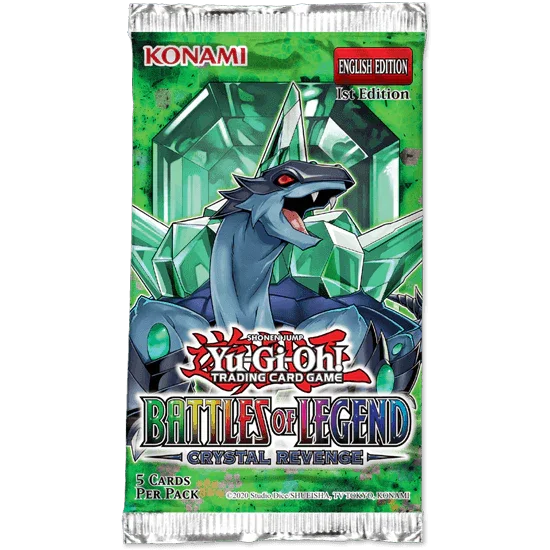 Yu-Gi-Oh! Battles of Legend: Crystal Revenge Booster Box