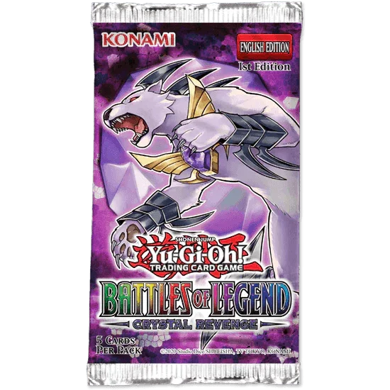 Yu-Gi-Oh! - Battles of Legend: Crystal Revenge - Booster Pack