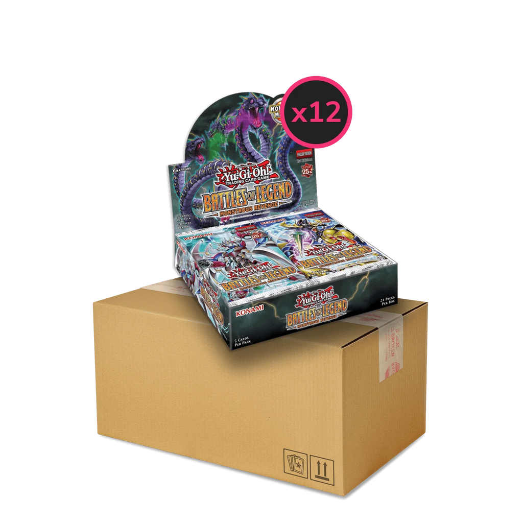 Yu-Gi-Oh! - Battles of Legend: Monstrous Revenge - Display Case (12x Booster Boxes)