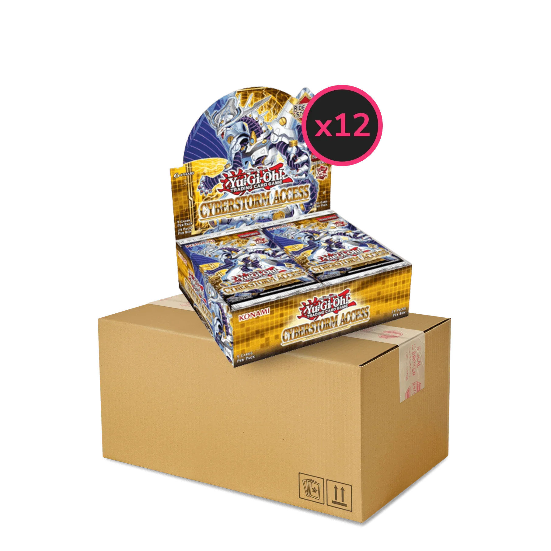 Yu-Gi-Oh! - Cyberstorm Access - Display Case (12x Booster Boxes)