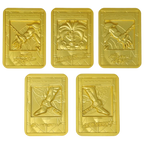 Yu-Gi-Oh! Exodia the Forbidden One - 24k Gold Plated Ingot Set (Limited Edition)