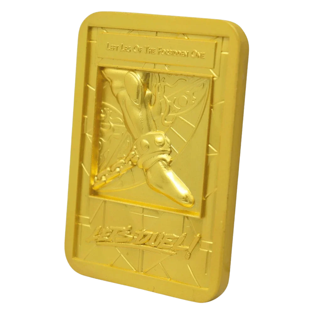 Yu-Gi-Oh! Exodia the Forbidden One - 24k Gold Plated Ingot Set (Limited Edition)