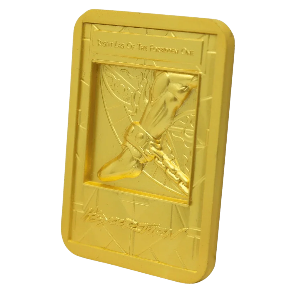 Yu-Gi-Oh! Exodia the Forbidden One - 24k Gold Plated Ingot Set (Limited Edition)