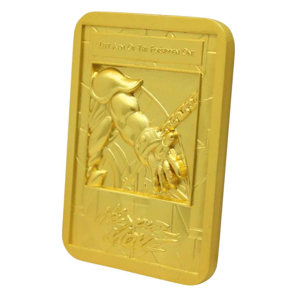 Yu-Gi-Oh! Exodia the Forbidden One - 24k Gold Plated Ingot Set (Limited Edition)