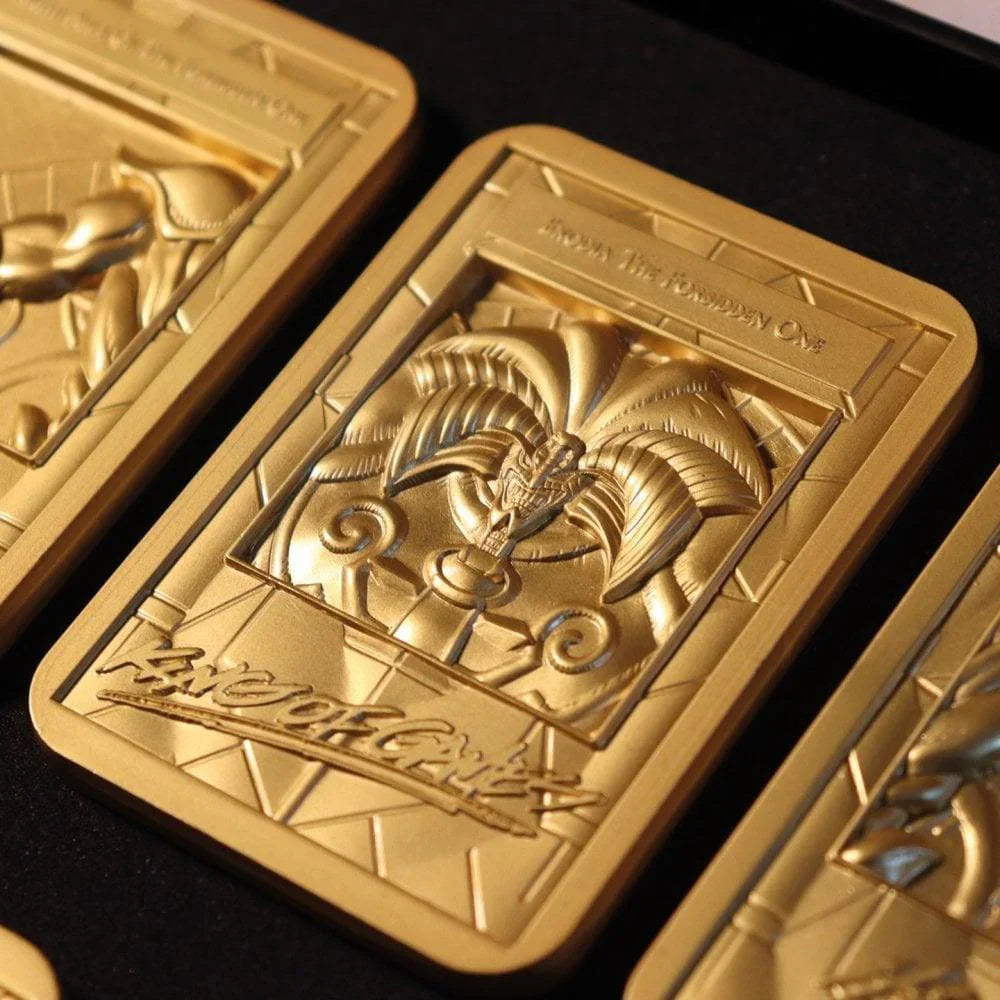 Yu-Gi-Oh! Exodia the Forbidden One - 24k Gold Plated Ingot Set (Limited Edition)