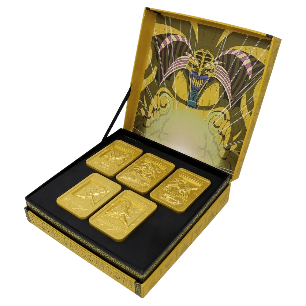 Yu-Gi-Oh! Exodia the Forbidden One - 24k Gold Plated Ingot Set (Limited Edition)