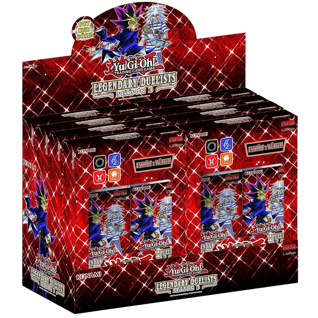 Yu-Gi-Oh! Legendary Duelist: Season 3 - Display Case (8x Boxes)
