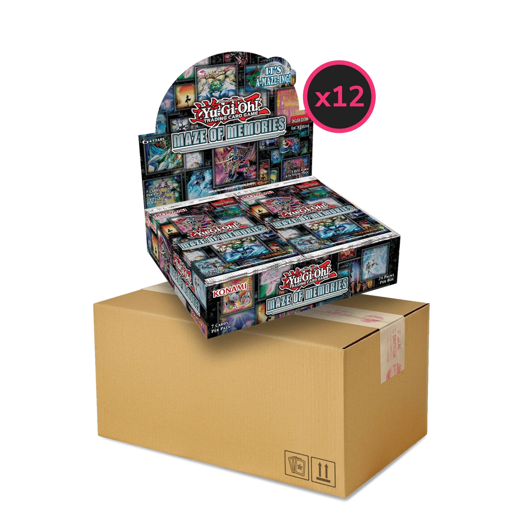 Yu-Gi-Oh! Maze of Memories Display Case (12x Booster Boxes)