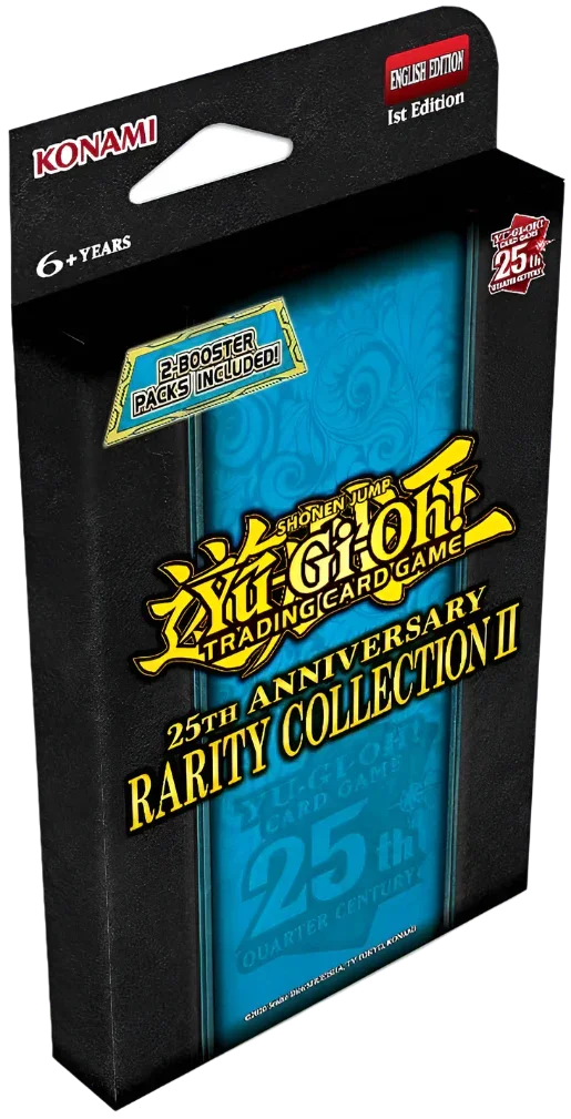Yu-Gi-Oh! TCG - 25th Anniversary Rarity Collection 2 - 2-Pack Booster Tuckbox