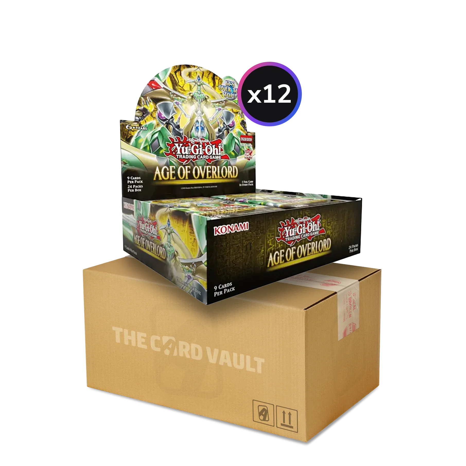 Yu-Gi-Oh! TCG - Age Of Overlord - Display Case (12x Booster Boxes)