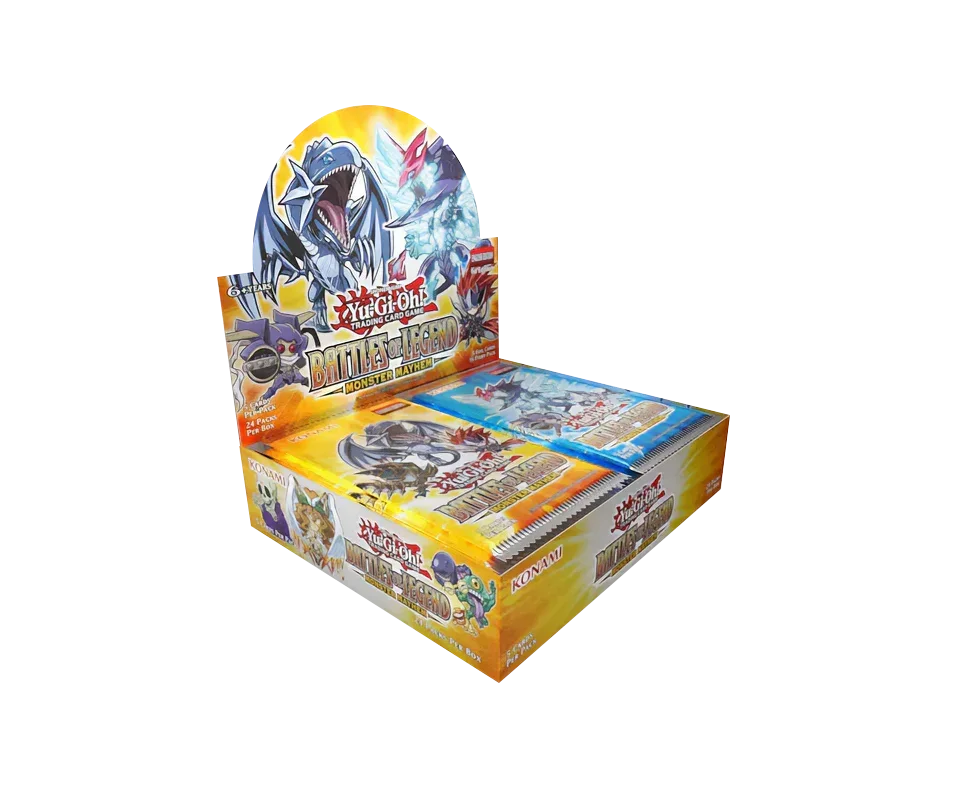 Yu-Gi-Oh! TCG - Battle of Legends: Monster Mayhem - Display Case (12x Booster Boxes) (1st Edition)