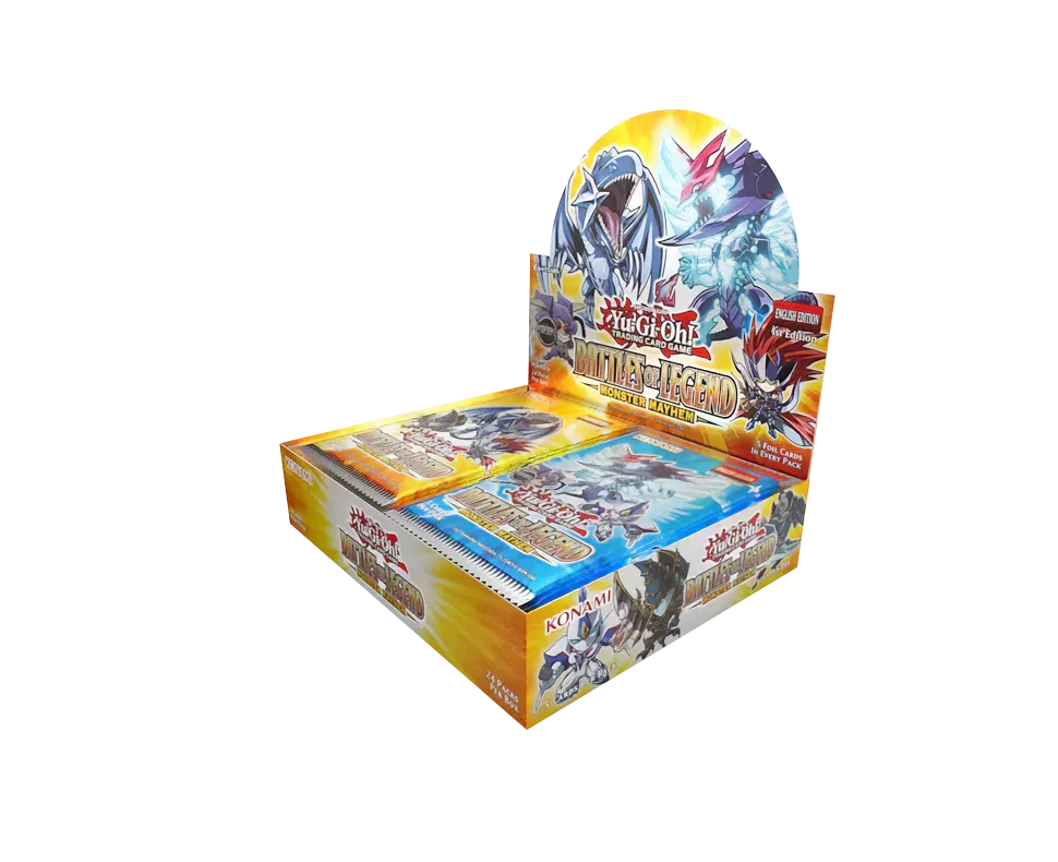 Yu-Gi-Oh! TCG - Battle of Legends: Monster Mayhem - Display Case (12x Booster Boxes) (1st Edition)