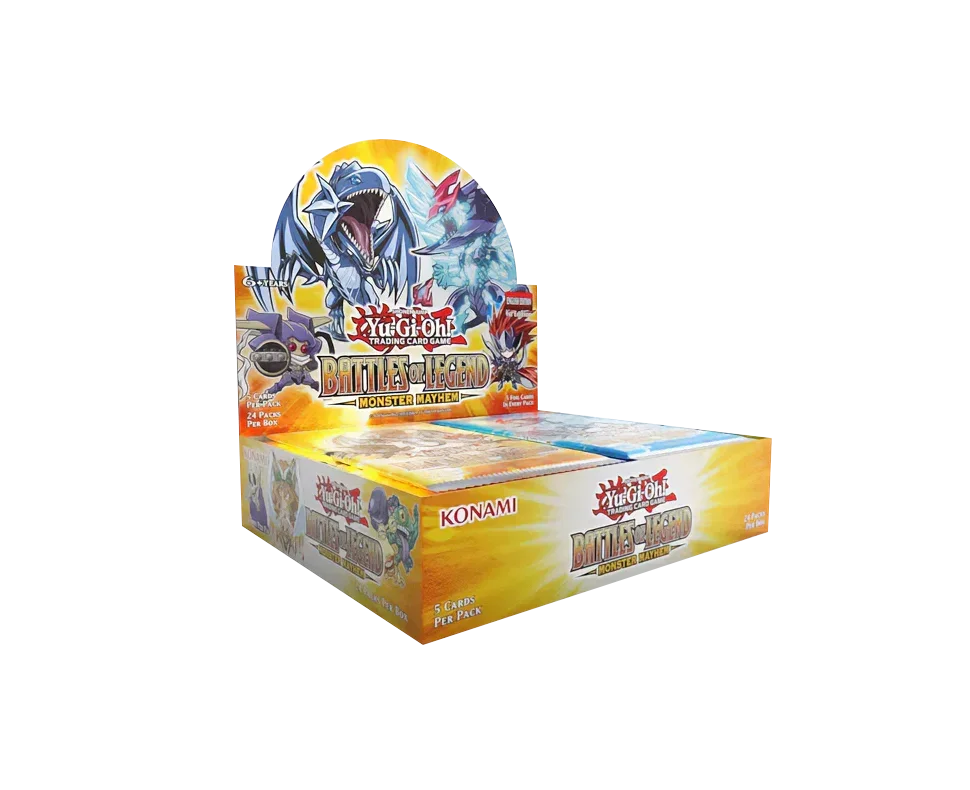 Yu-Gi-Oh! TCG - Battle of Legends: Monster Mayhem - Display Case (12x Booster Boxes) (1st Edition)