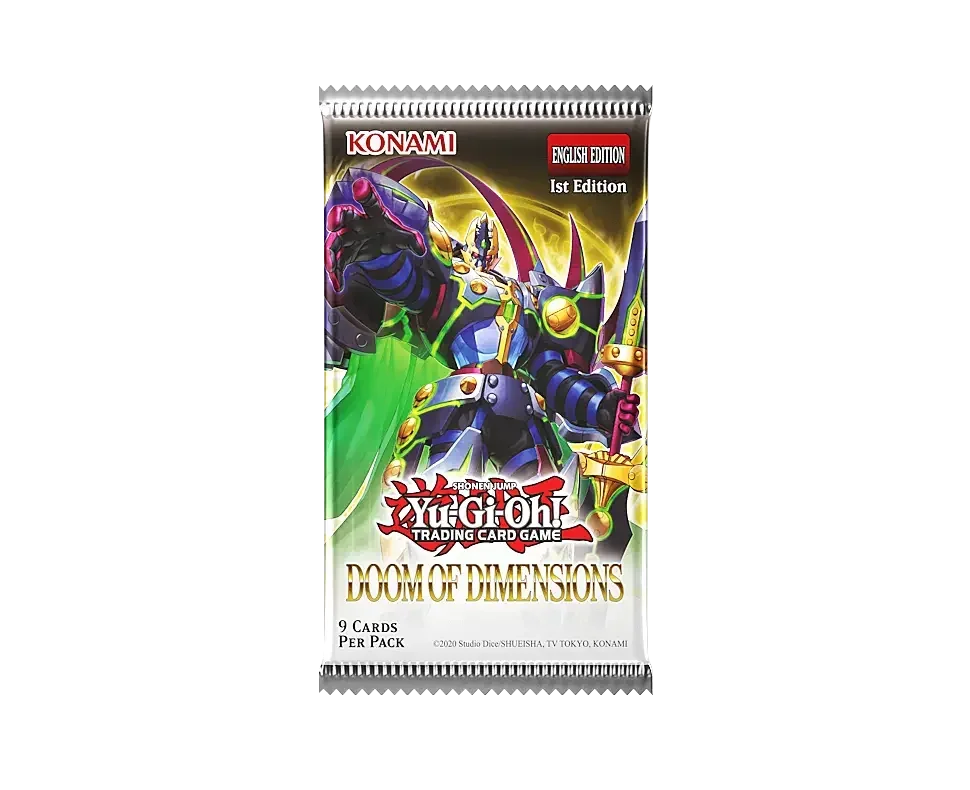 Yu-Gi-Oh! TCG - Doom of Dimensions - Display Case (12x Booster Boxes) (1st Edition)
