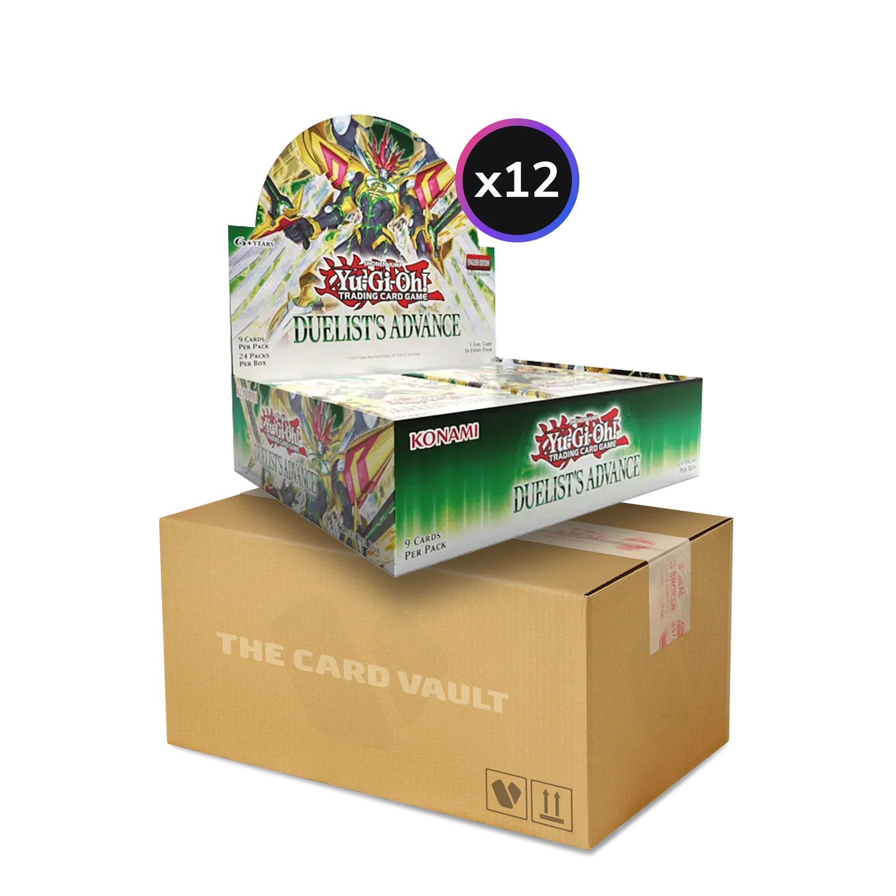 Yu-Gi-Oh! TCG - Duelist's Advance - Display Case - (12x Booster Boxes) (1st Edition)