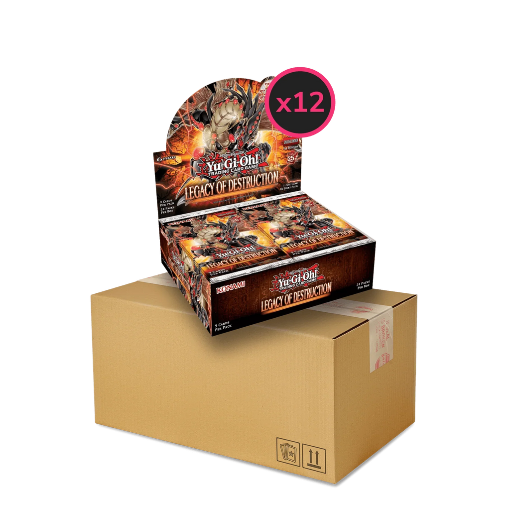 Yu-Gi-Oh! TCG - Legacy Of Destruction - Display Case (12x Booster Boxes)