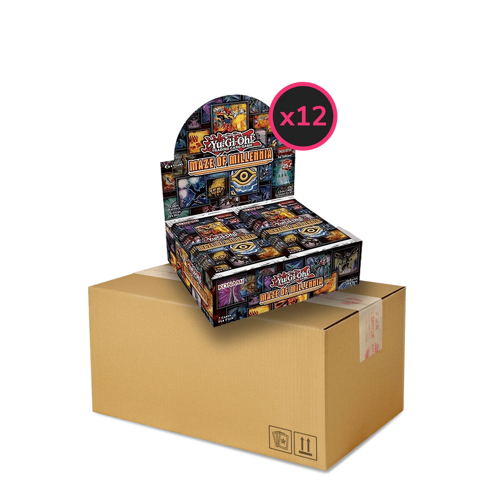 Yu-Gi-Oh! TCG - Maze of Millennia - Display Case (12x Booster Boxes)