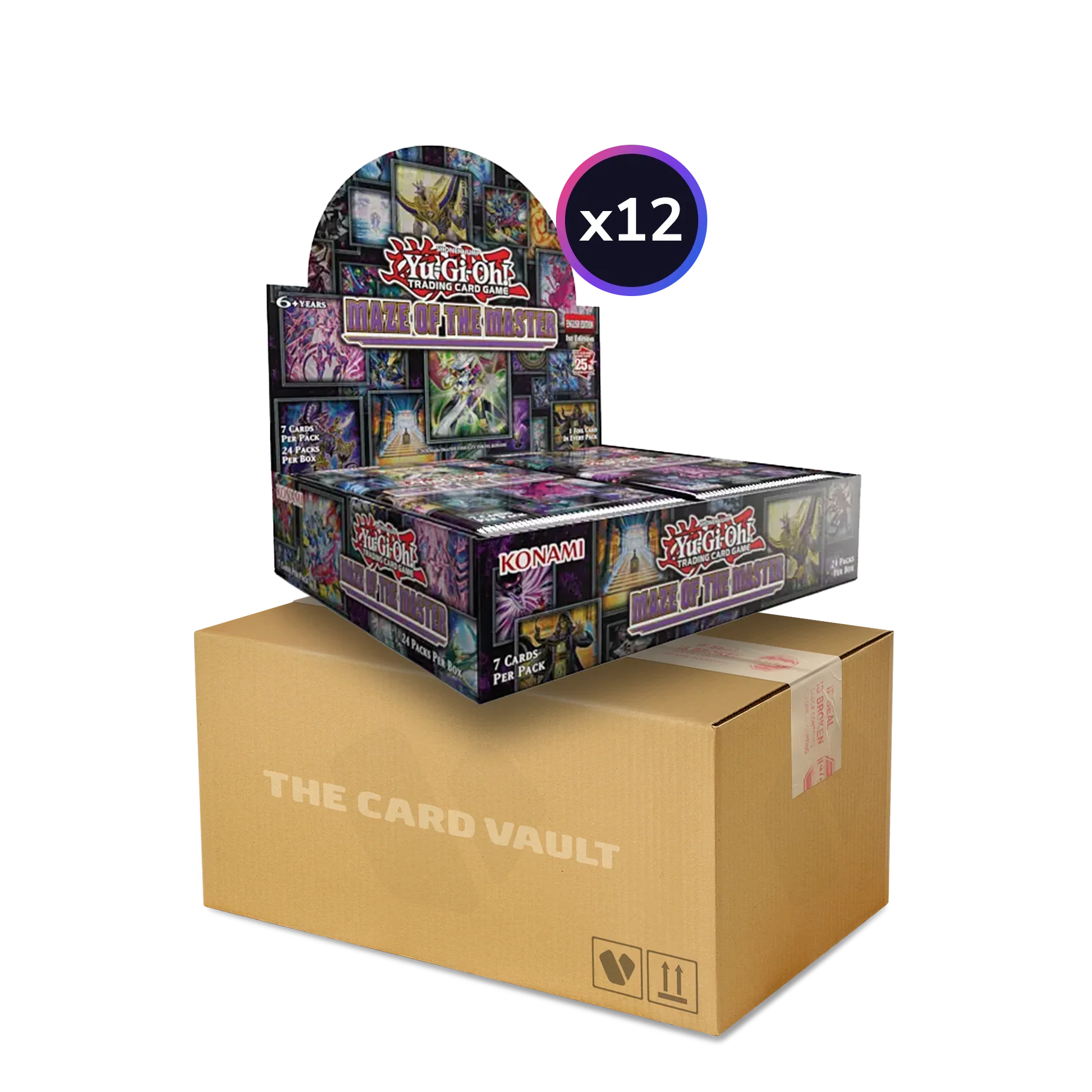 Yu-Gi-Oh! TCG - Maze of the Master - Display Case (12x Booster Boxes) (1st Edition)
