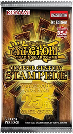 Yu-Gi-Oh! TCG - Quarter Century Stampede - Display Case (12 Booster Boxes)