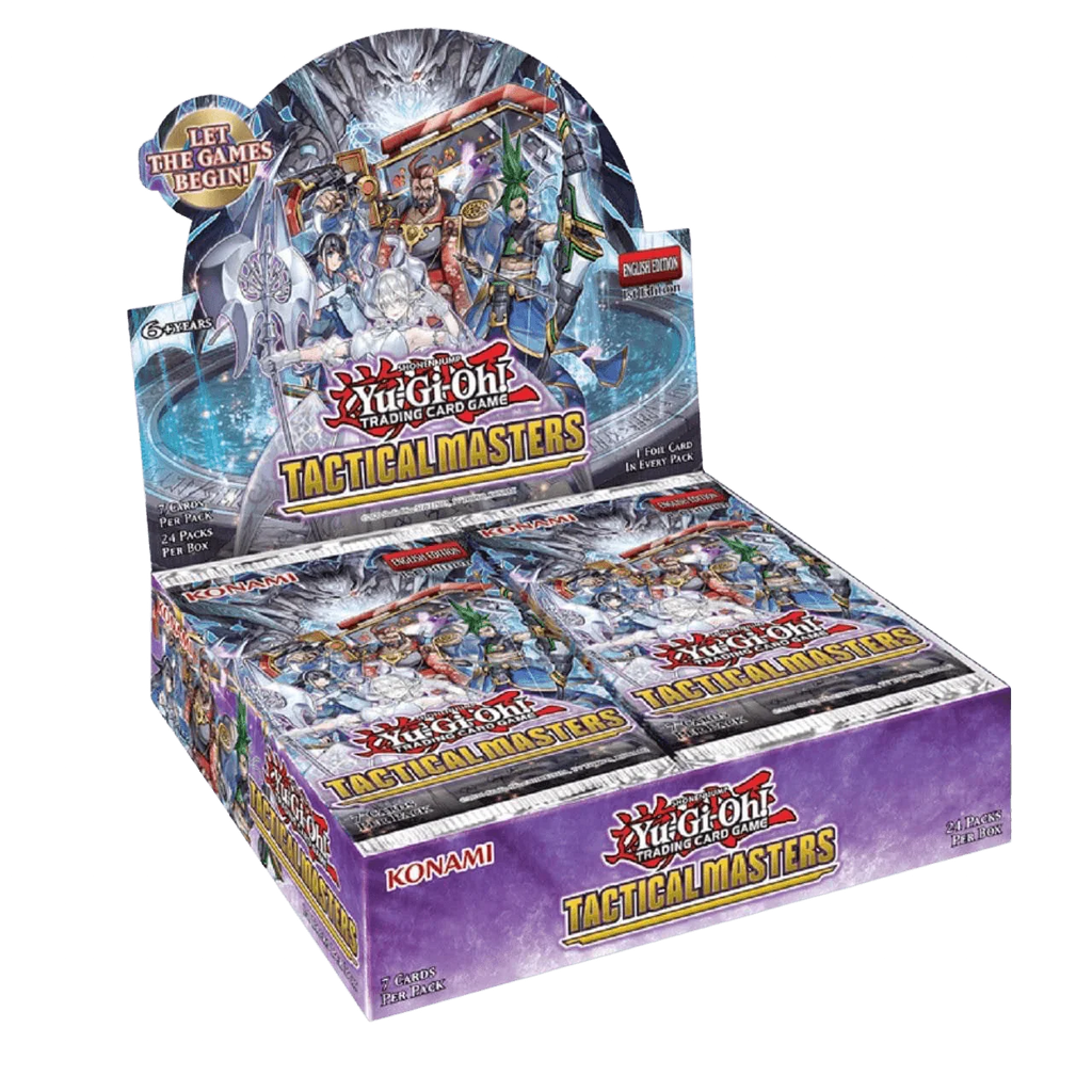 Yu-Gi-Oh! Tactical Masters Display Case (12x Booster Boxes)