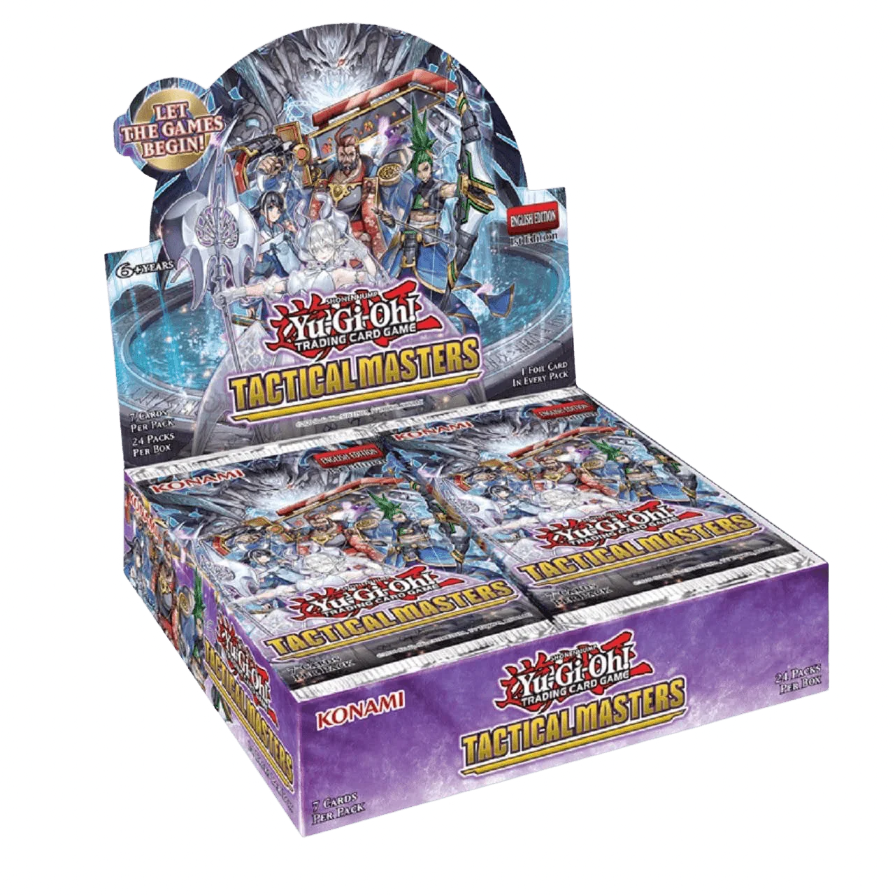 Yu-Gi-Oh! Tactical Masters Display Case (12x Booster Boxes)