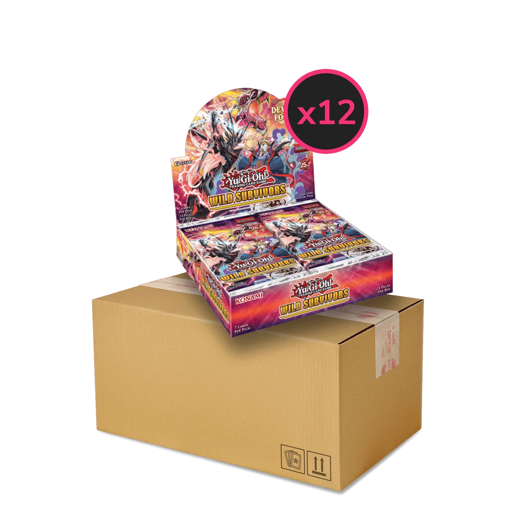Yu-Gi-Oh! - Wild Survivors - Display Case (12x Booster Boxes)