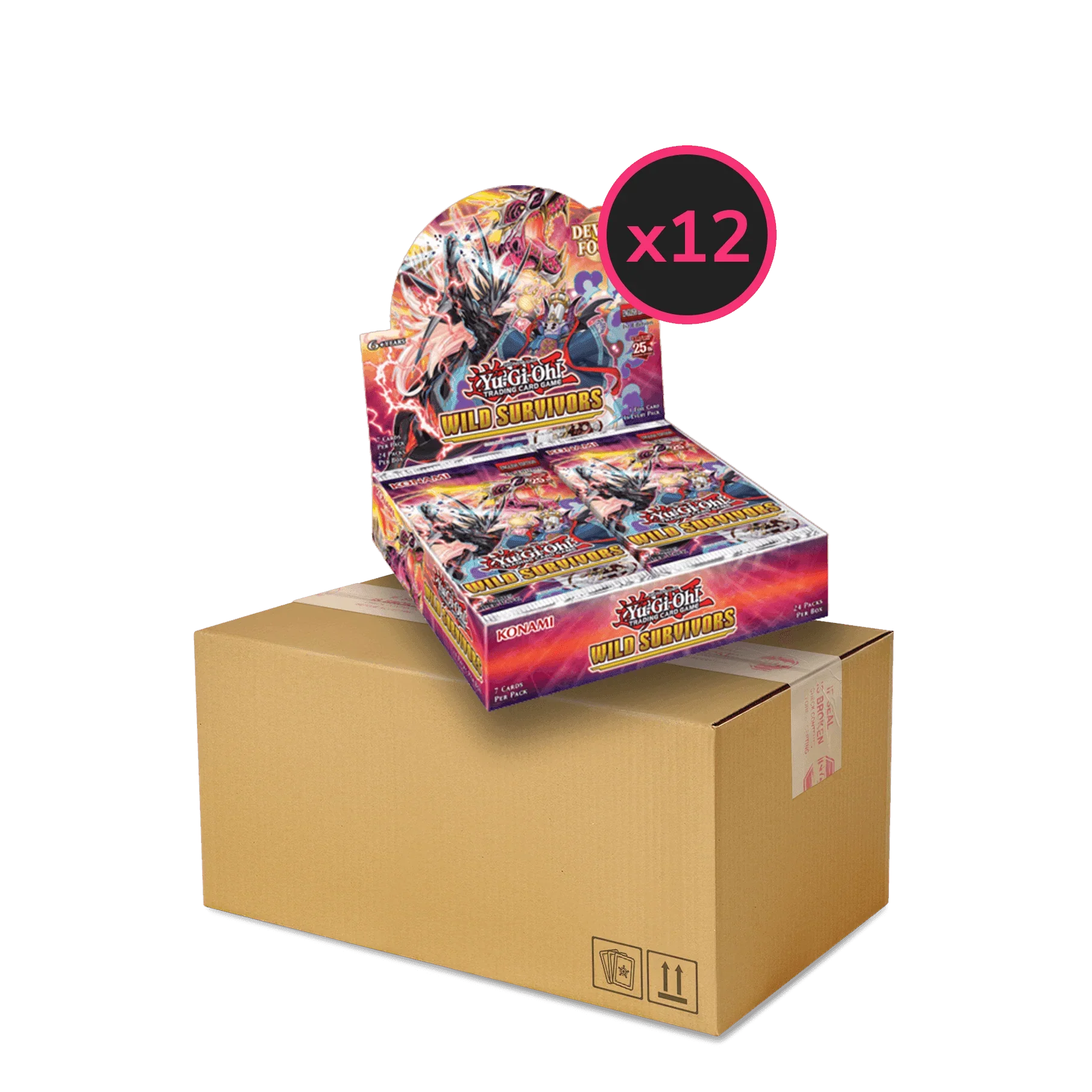 Yu-Gi-Oh! - Wild Survivors - Display Case (12x Booster Boxes)